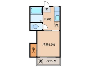 第３玉水ハイムの物件間取画像